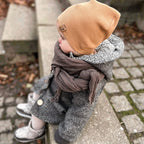Walkjacke, Wintermantel anthrazit innen leo oder gestreift