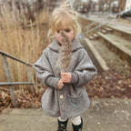 DIY Walkjacke Oversized  mit Teddyfell