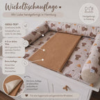 WICKELTISCHAUFLAGE HONIG BÄRCHEN