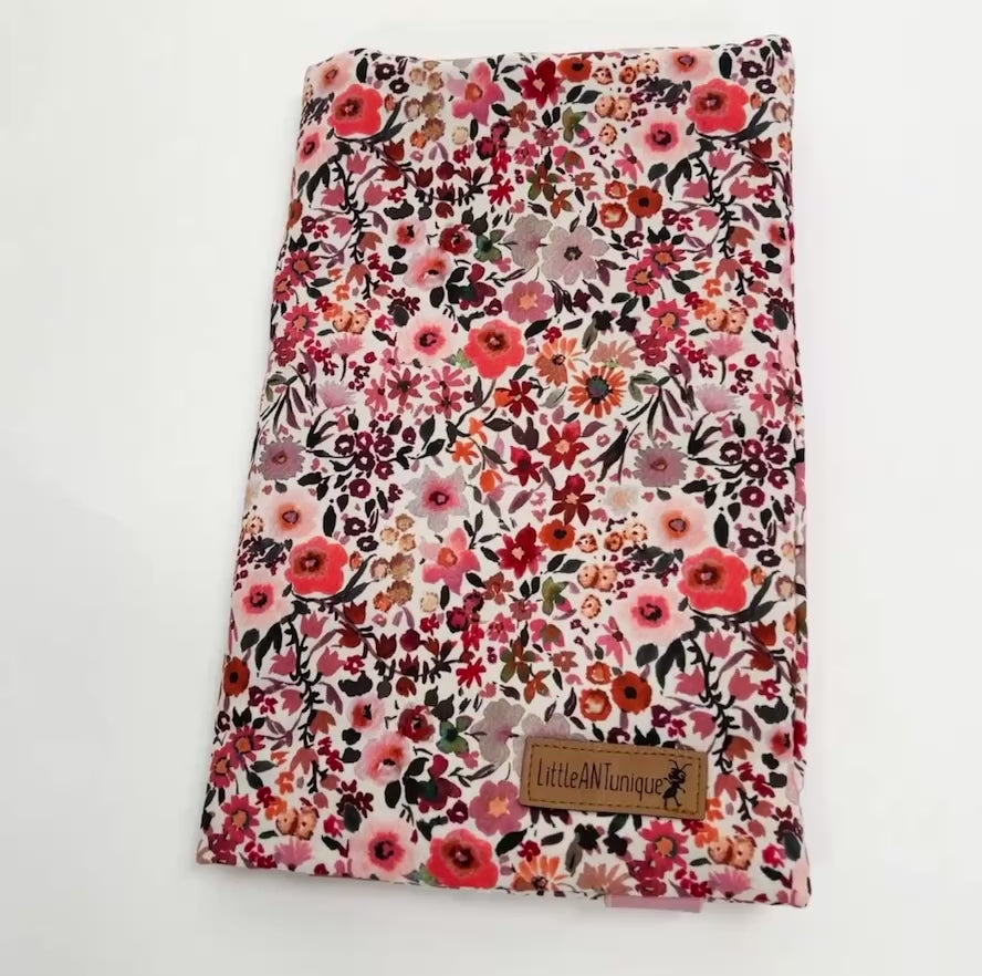 Wickeltasche Windeltasche Flowers Coral