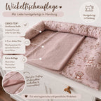 WICKELTISCHAUFLAGE BALLERINA BÄRCHEN